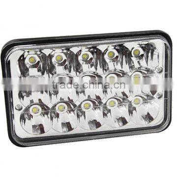PC Lens 4x6 Led Headlight Truck Light LED Sealed Beam Lamp