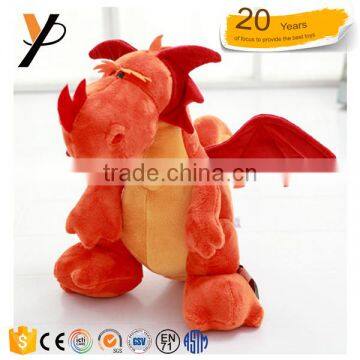 Plush cheap toothless the red dragon soft toy for kids wholesale