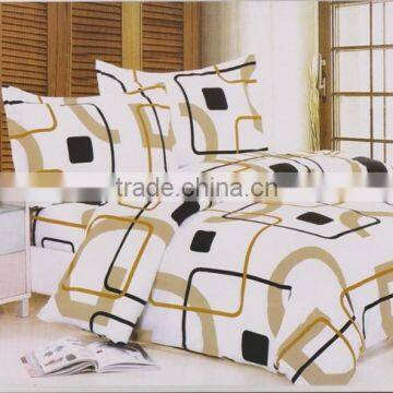 3D reactive printing tree vivid diamond velvet bedding set