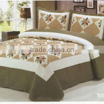 Microfiber quilt/bedding set/bedspread