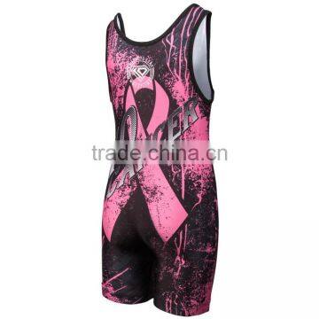 Do Your Own Design Wholesale Cheap Custom Wrestling Singlets photo-2