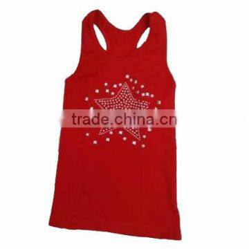 Hot sale high quality women singlet/ladies vest from chinese factories