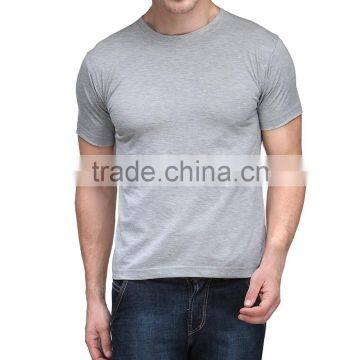 Custom Men's Basic Cotton Half Sleeve t Shirt Printing photo-2