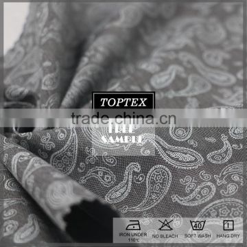 woven high quality floral printed CHAMBRAY fabric for clothes