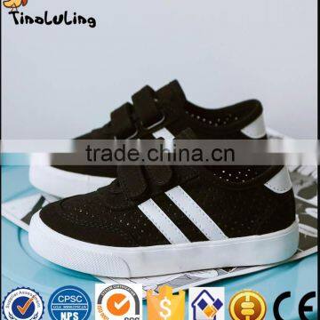 Canvas Fabric Shoes for Children High Quality Cotton Fabric Kids Shoes Wholesale photo-3