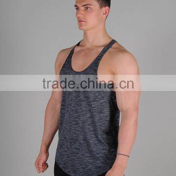 Custom Stringer Vest, Tri-blend Fitness Singlet, Gym Tank Top photo-4