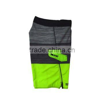 Custom 4-way Stretch Board Shorts With Real Leg Velcro Pocket photo-3