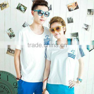 Unisex Sweethearts Lover Couple Short Sleeve Clothing