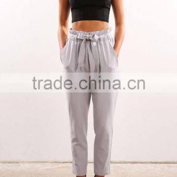 Most Fashionable Custom After Midnight Pant With Puckering, Pockets and Tie photo-2