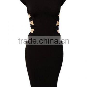 2017 Summer for Women Special Back Cross Straps Sexy Bandage Evening Dress Party Dresses photo-6