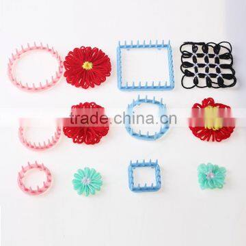 Hand Knitting Tools Flower Fork Knitted Device Knitting Loom Knit Daisy Flower Pattern Maker Weave Set Home DIY Craft Tool photo-2