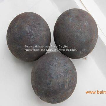 dia.115mm forged grinding media steel balls for mining mill