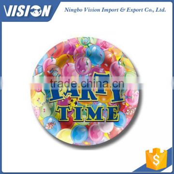 7" disposable party paper plates