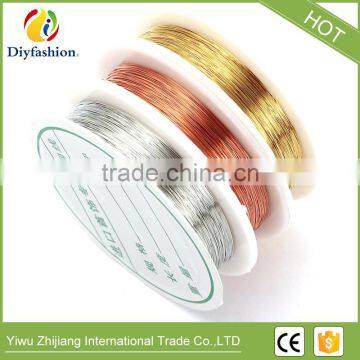 1kg Each Roll Packing Gold Plated Copper Wire Diy Beads Jewelry Making photo-5