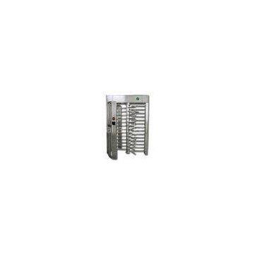 316 Stainless Steel Fingerprint Turnstile Full Height Fully Automatic Mechanism