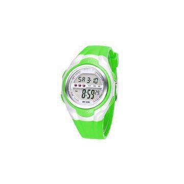 Rubber Strap Water Resistant Digital Sports Watch