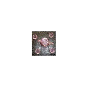 Sell Crystal Teapot Set with 4 Cups