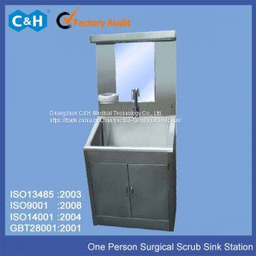 Stainless Steel Material Medical Scrub Sink Units Equipment for Hospital Clean Operating Room Department