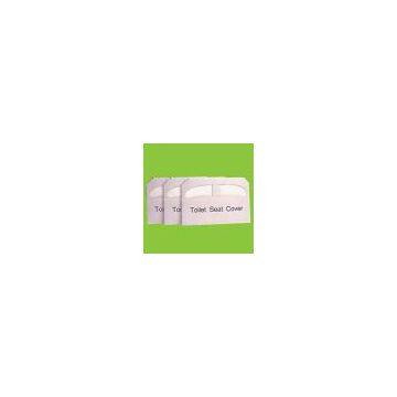 Disposable toilet seat cover paper