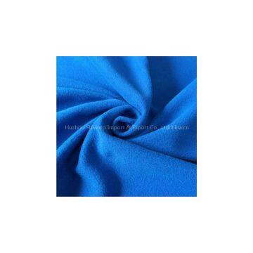 100% polyester brushed fabric sport garment velvet fabrics