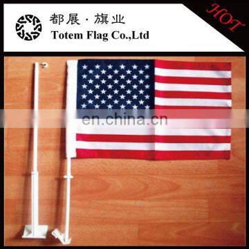 Cheap Polyester American Car Window Flag