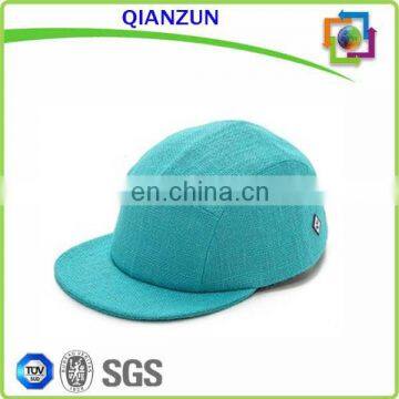 2015 OEM Green Plain Blank Canvas 5 Panel Hat Cap