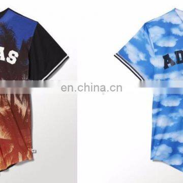 Adult bull pen full button jersey,short sleeve full sublimation jersey,full button dry fit baseball jersey