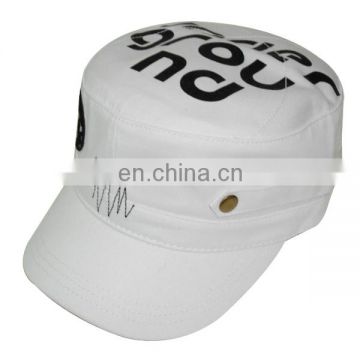 Chinese wholesale customized vintage military hats and caps for fashion with print or embroidery logo