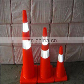 Alibaba China Expoter Hot Sale!!! Roadway Safety Products Safety Poles PVC Coated Glow In The Dark Solar Traffic Cone Light