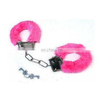 Top quality pink sexy handcuffs hot sale cheap sex toy for woman SH2065