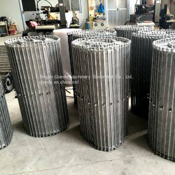 Best Bear Capacity 2.0mm Thick Stainless Steel Chain Plate Conveyor Belt photo-5