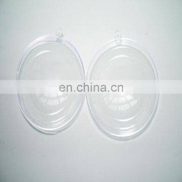 Open Plastic Clear Chtistmas Balls Dia.6cm,8cm and 10cm