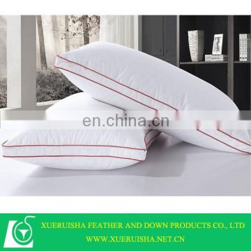 elastic 100% cotton cover down pillow for home-textile