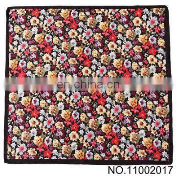 Brilliant 60 * 60 square print flower shwal wholesale