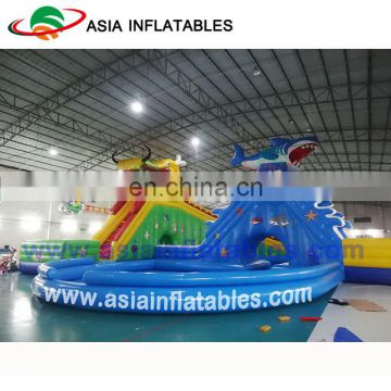 New Design Dragon Giant Inflatable Water Park , Inlatable Water Amusement Park