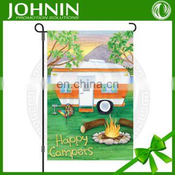 wholesale promotion gift cheap custom decorative camping garden flags