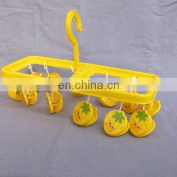 Cartoon Plastic Clothes Peg Hanger