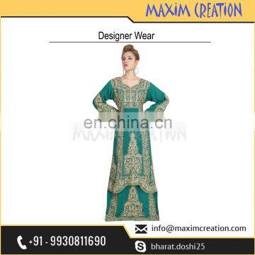 Top Selling Party Wear Arabian Caftan For Ladies