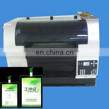 digital flatbed printer for work permit cards