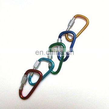 Custom climbing button carabiner key chain bulk