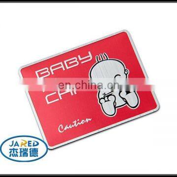 Baby in Car Sticker/metal Car Badge