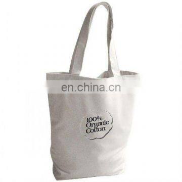 100% organic cotton handle shopping bag