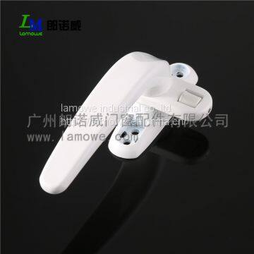Aluminum Door Window Accessories Casement Window Handle With Lock photo-2