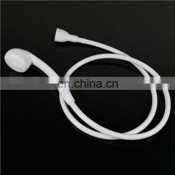 Shower Head With Slip On Spout Bath and Shampoo Spray Faucet-to-Shower Converter Pet Handheld Showerhead, White photo-5