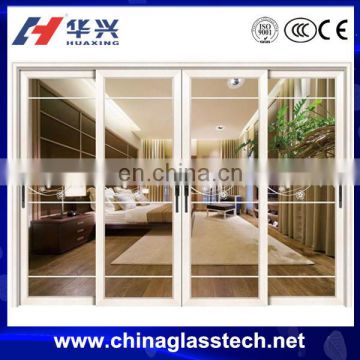 Exterior Corrosion-resistant Aluminum Alloy Framed Triple Glass Sliding Door