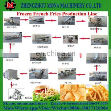 Excellent Quality Full Automatic Potato Chips Production Line/fresh Potato Chips Making Machine/frozen French Fries Maker photo-4