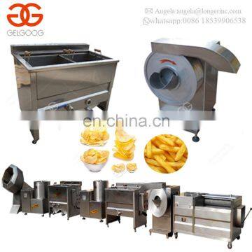 Hot Sale Frozen French Fries Fryer Processing Plant Potato Flakes Production Line Potato Crisp Making Machine photo-2