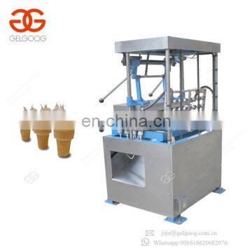 New Style Pizza Waffle Snow Cake Cone Maker Machinery Ice Cream Cone Making Machine