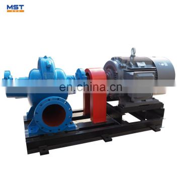 Horizontal cast iron split case water pump