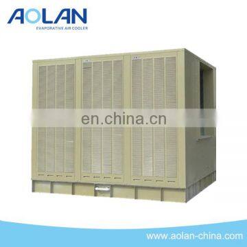 Evaporative air fan for cooling